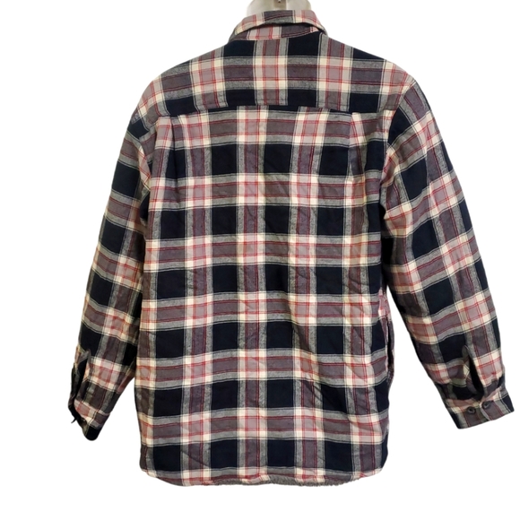 Wrangler Authentics Men's Long Sleeve Sherpa Lined Shirt Jacket size S - Picture 4 of 4